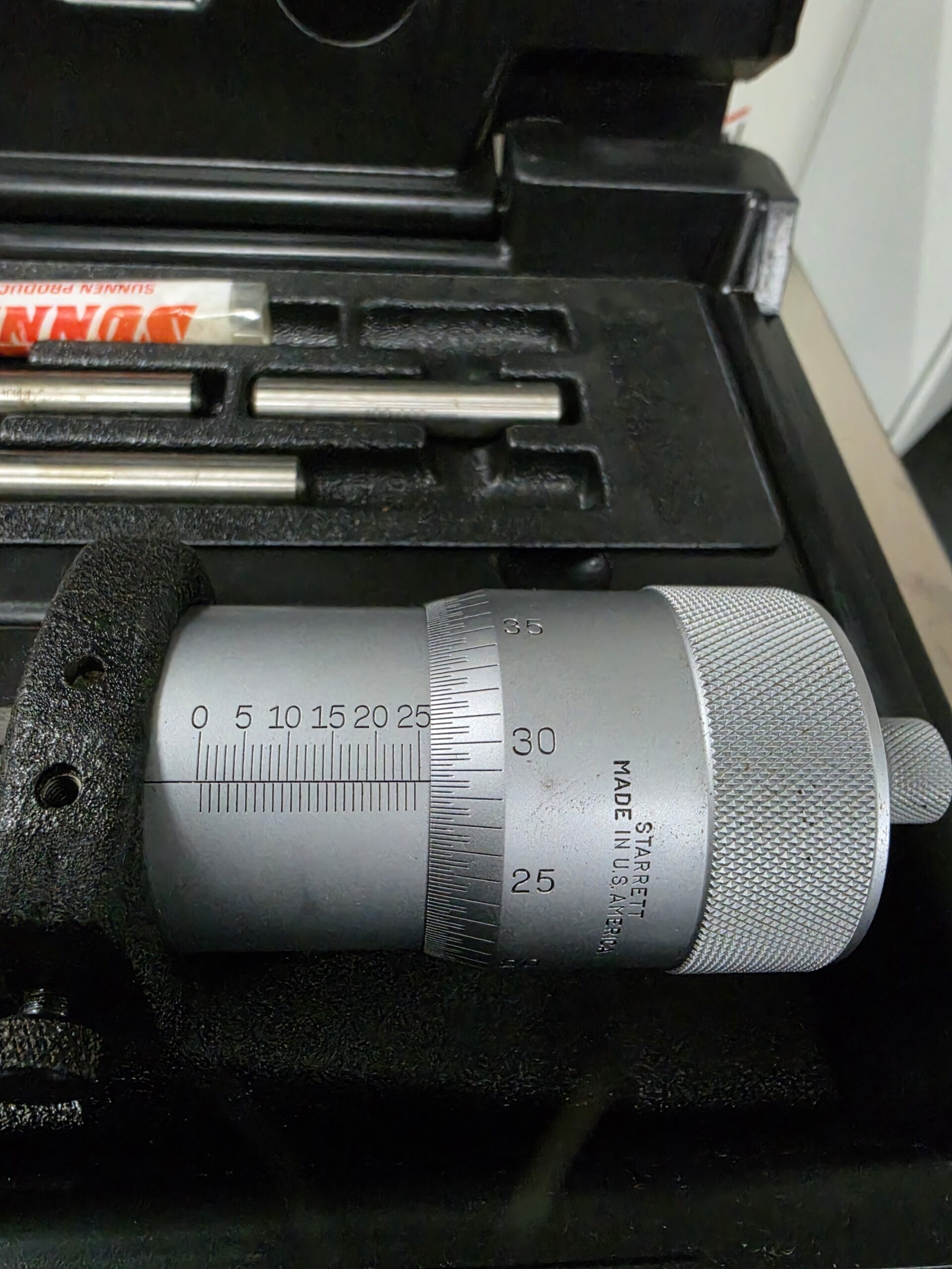Sunnen - GRM2121 Bohrungsmessuhr und Einstellmikrometer – Bild 6