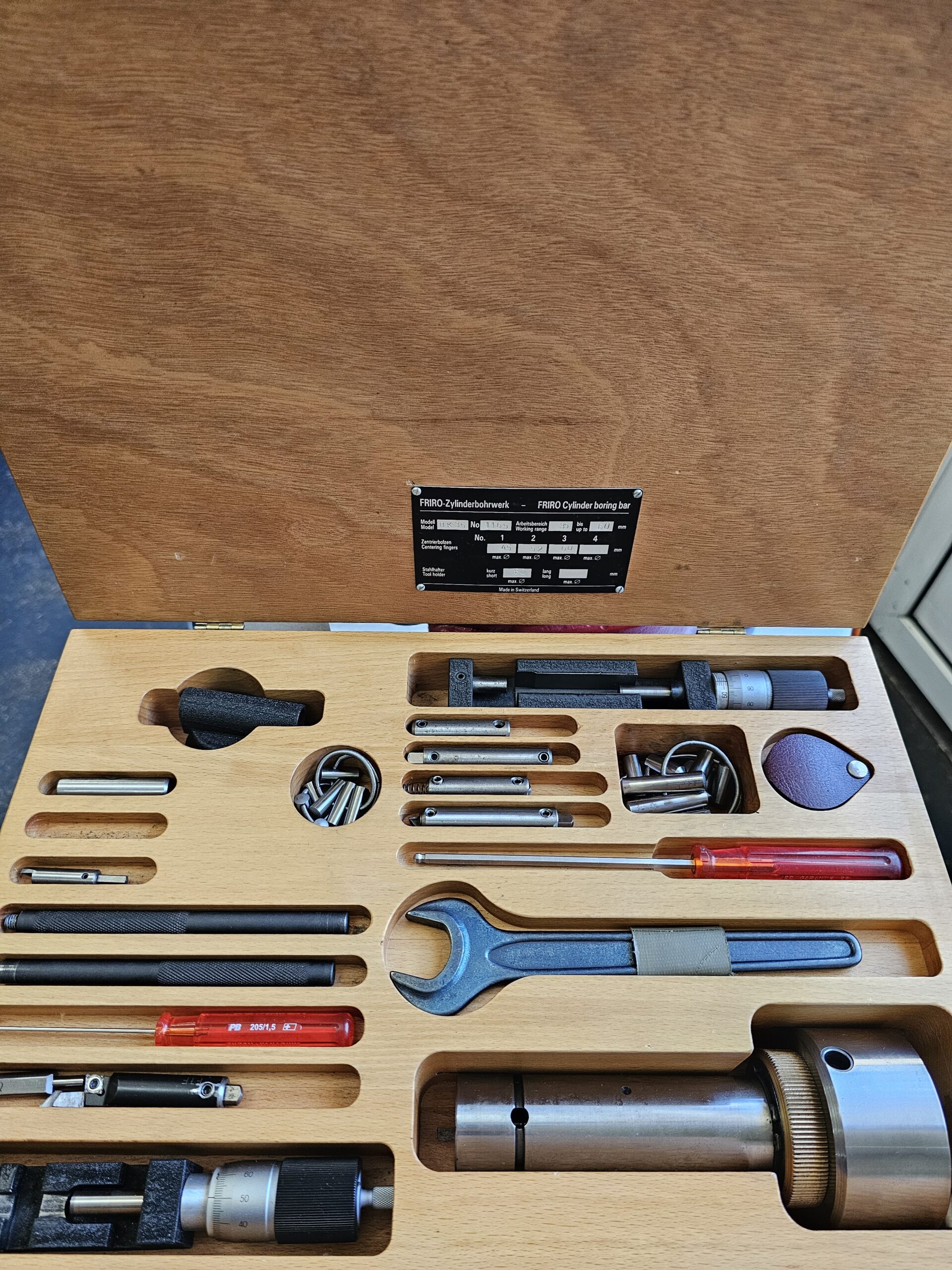 FRIRO Zylinderbohrwerk BH55 - VERKAUFT – Bild 9
