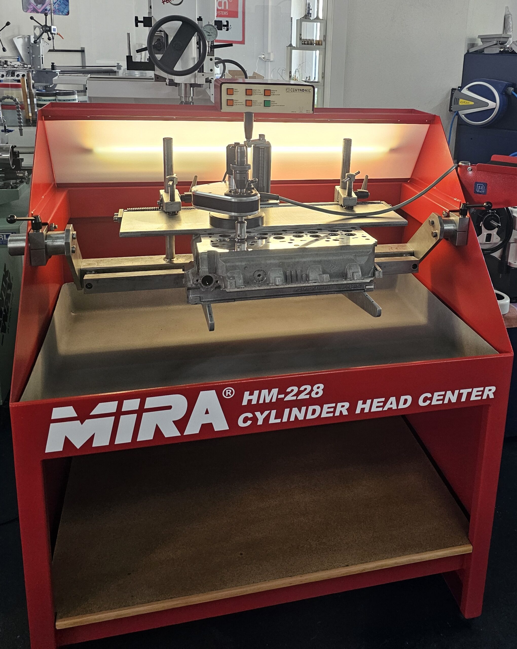 MIRA CENTRONIC HM228 Ventilsitzbearbeitung / Motorinstandsetzung – Bild 6